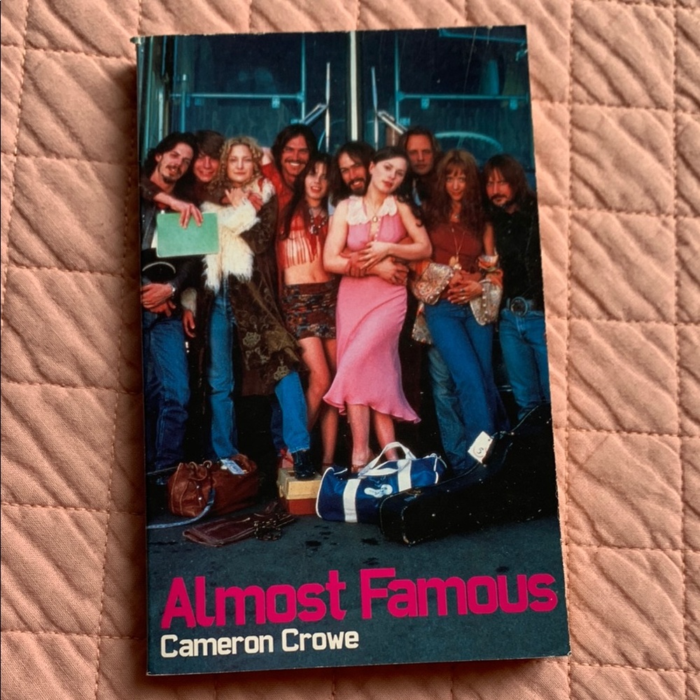 VINTAGE - Limited Book - Almost Famous by Cameron Crowe - ENGLISH